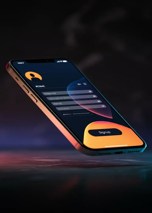 Illustration de la rapidité du formulaire d'inscription sur Prism Casino, montrant les étapes claires pour créer un compte et accéder au divertissement.